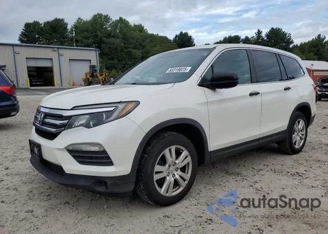 2016 Honda Pilot Lx z USA, uszkodzony, nr VIN 5FNYF6H15GB009757